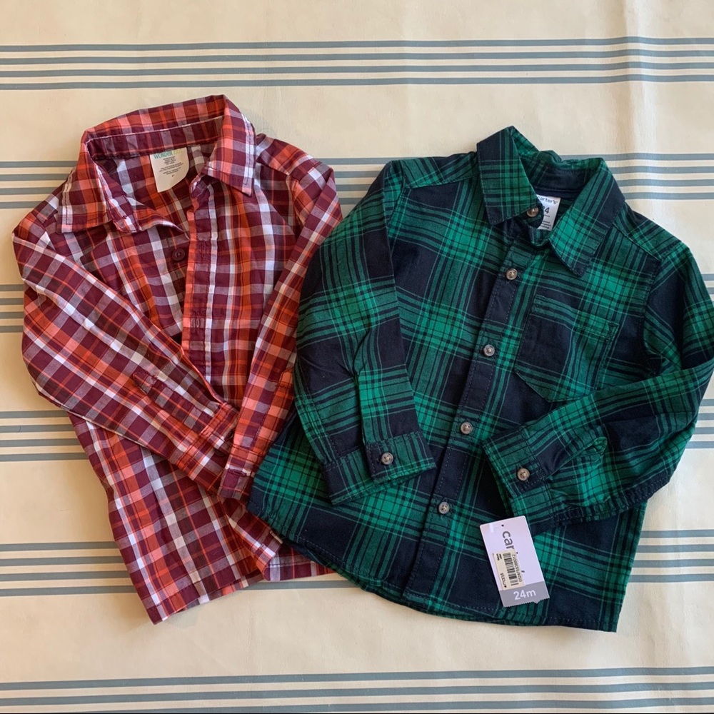 Bundle of long sleeve button ups